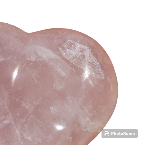 Rose Quartz Heart #2 - Picture 3 of 6